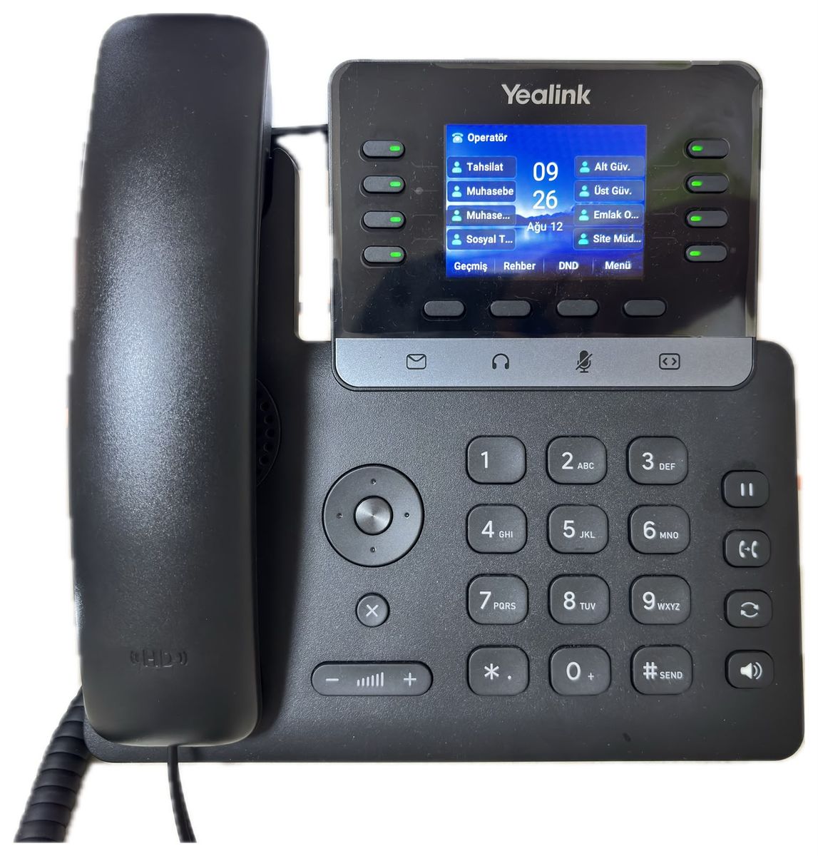 Yeni santralin IP telefon ünitesi